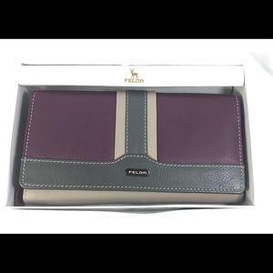Felda Purple Multi Ladies Wallet